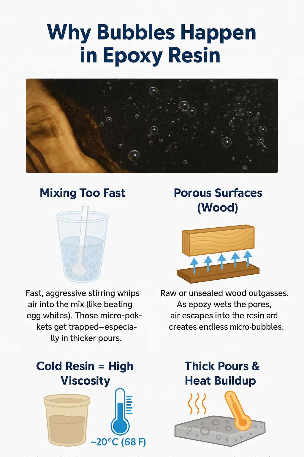 how to remove bubbles from epoxy resin - epoxyrescue